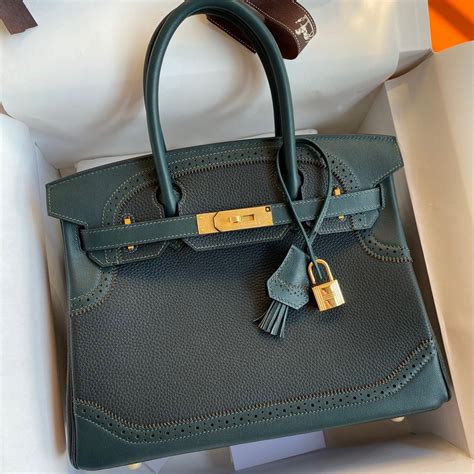 hermes birkins ghillies.